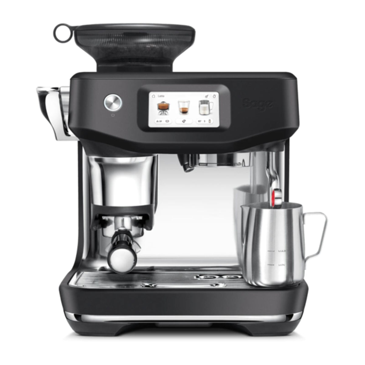 Sage Barista Touch Impress Cold -espressokeitin, Black Truffle