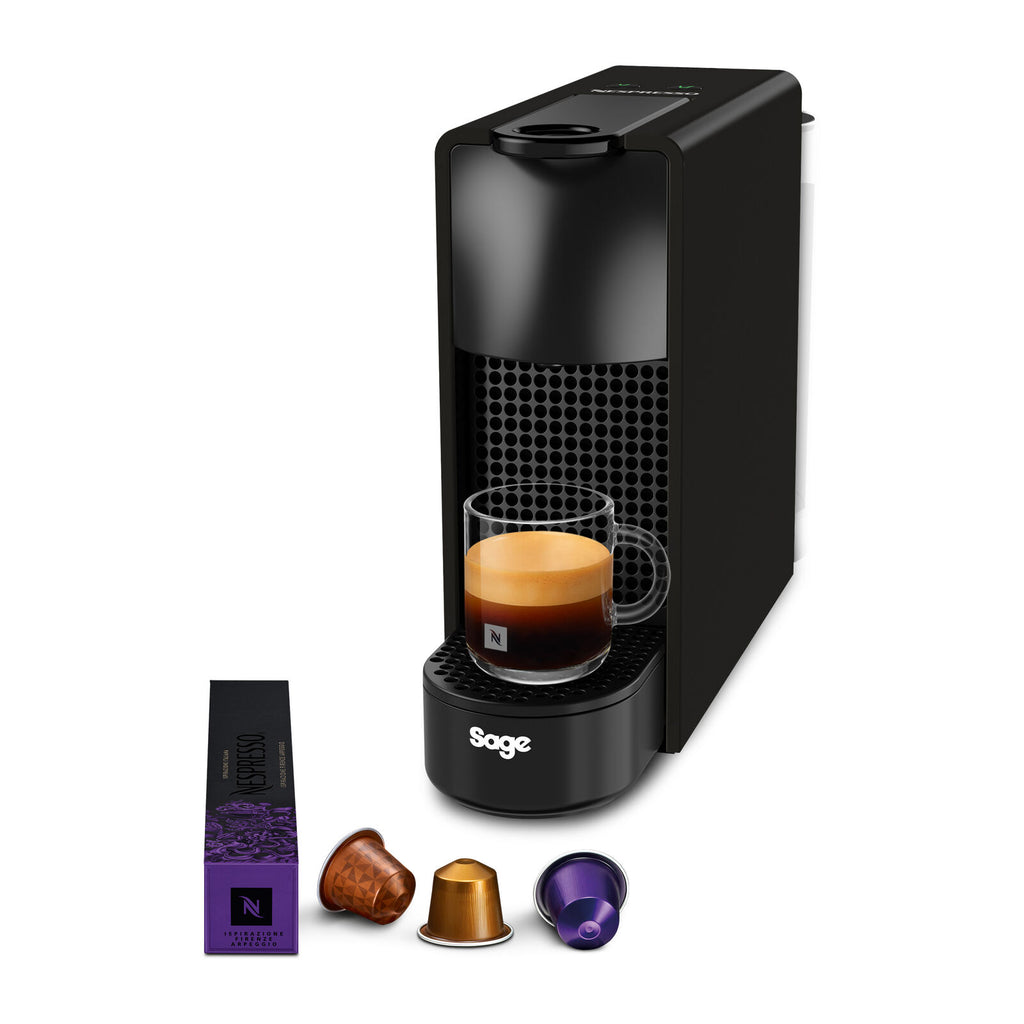 Sage SEC220BLK Nespresso Essenza Mini kapselmaskin svart