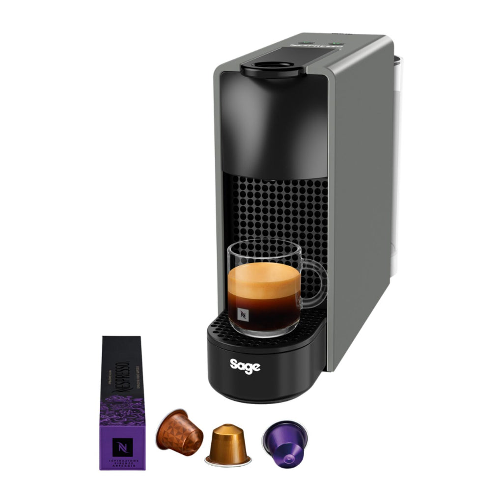Sage SEC220GRY Nespresso Essenza Mini kapselikone harmaa