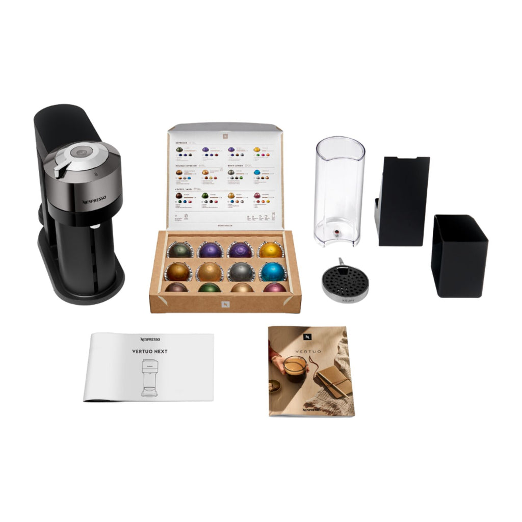 Sage SNV540DCR Nespresso Vertuo Next Deluxe kapselmaskin Mörk Krom