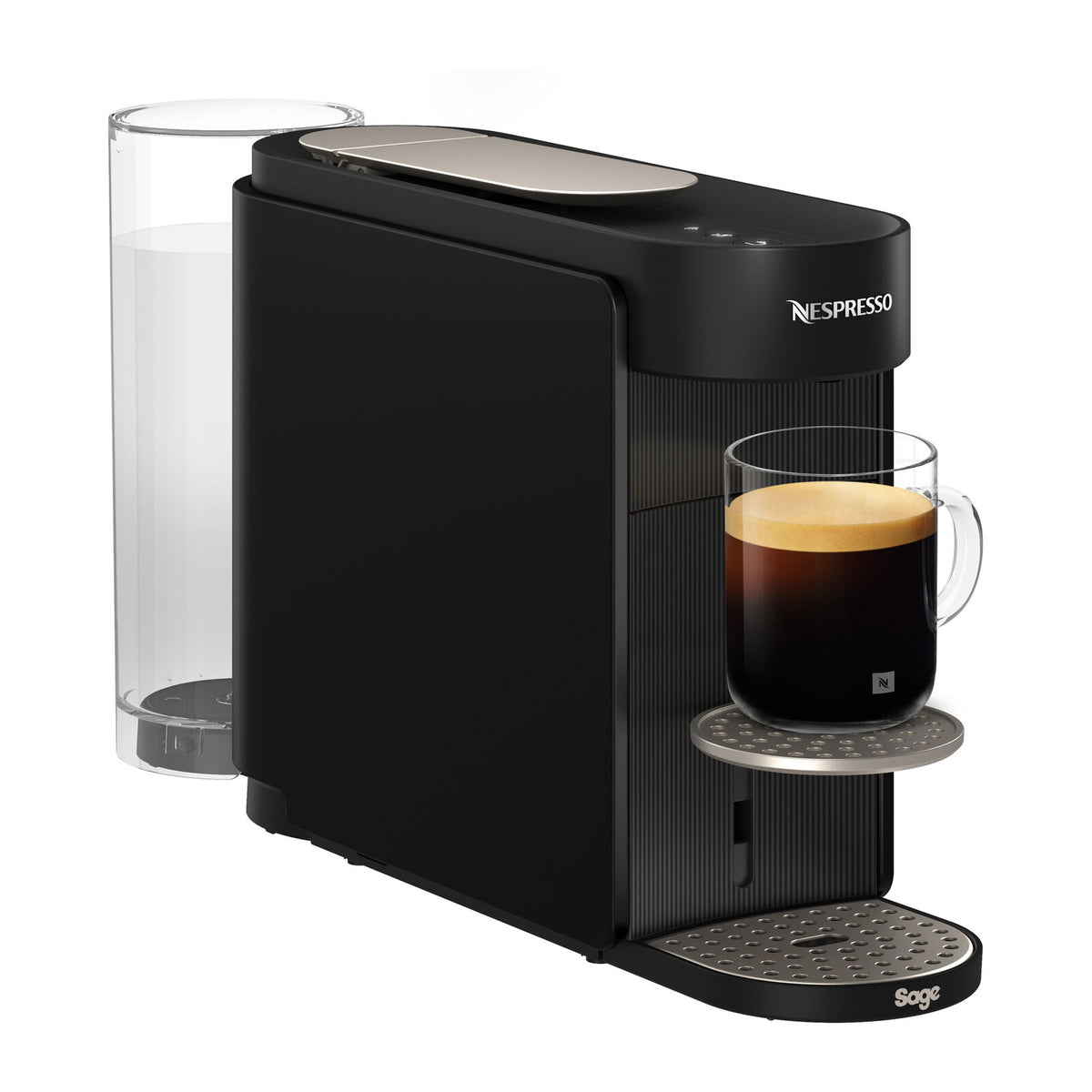 Sage SNV620BLK Nespresso Vertuo Up kapselmaskin svart