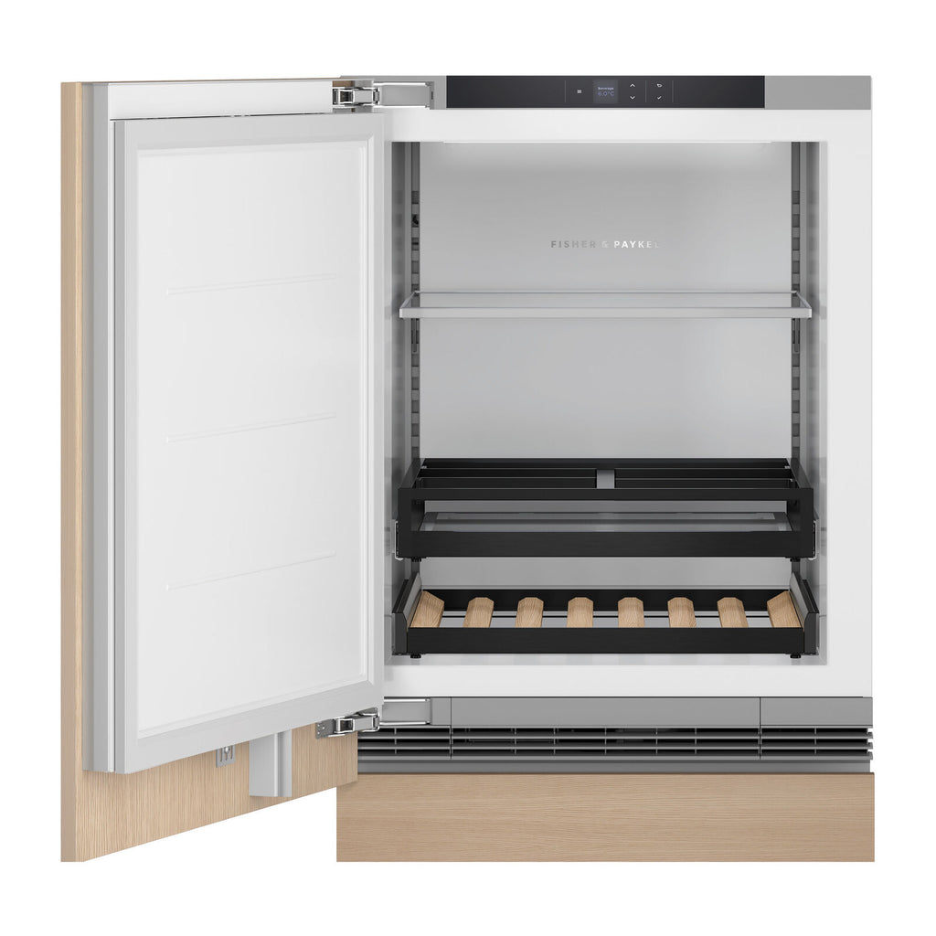 Fisher & Paykel RS6009SBL1 Alakaappiviinijääkaappi Integroitu