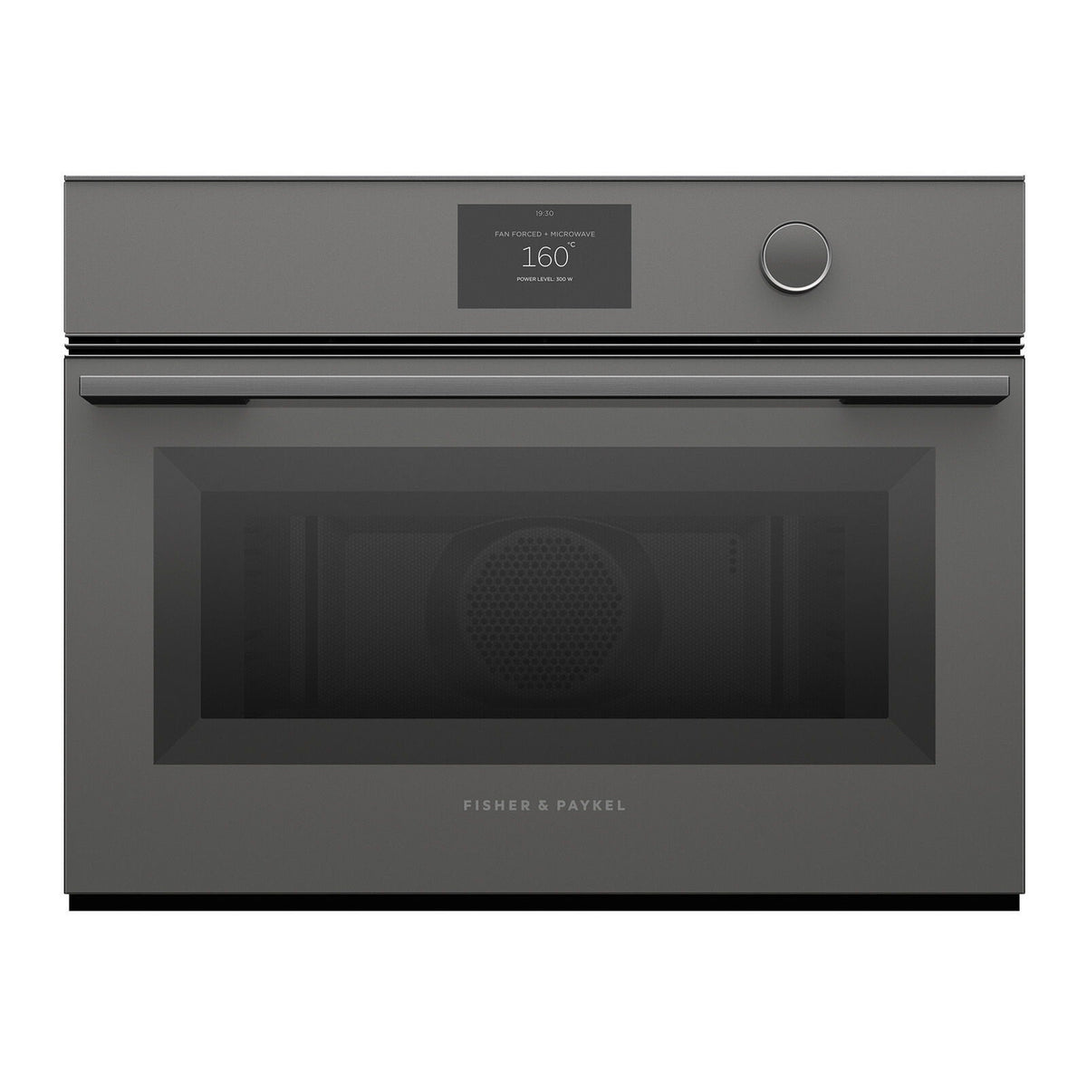 Fisher & Paykel OM60NMTDG1 yhdistelmäuuni harmaa