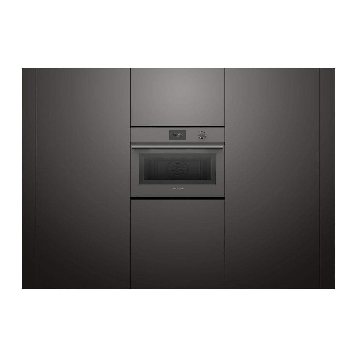 Fisher & Paykel OM60NMTDG1 yhdistelmäuuni harmaa