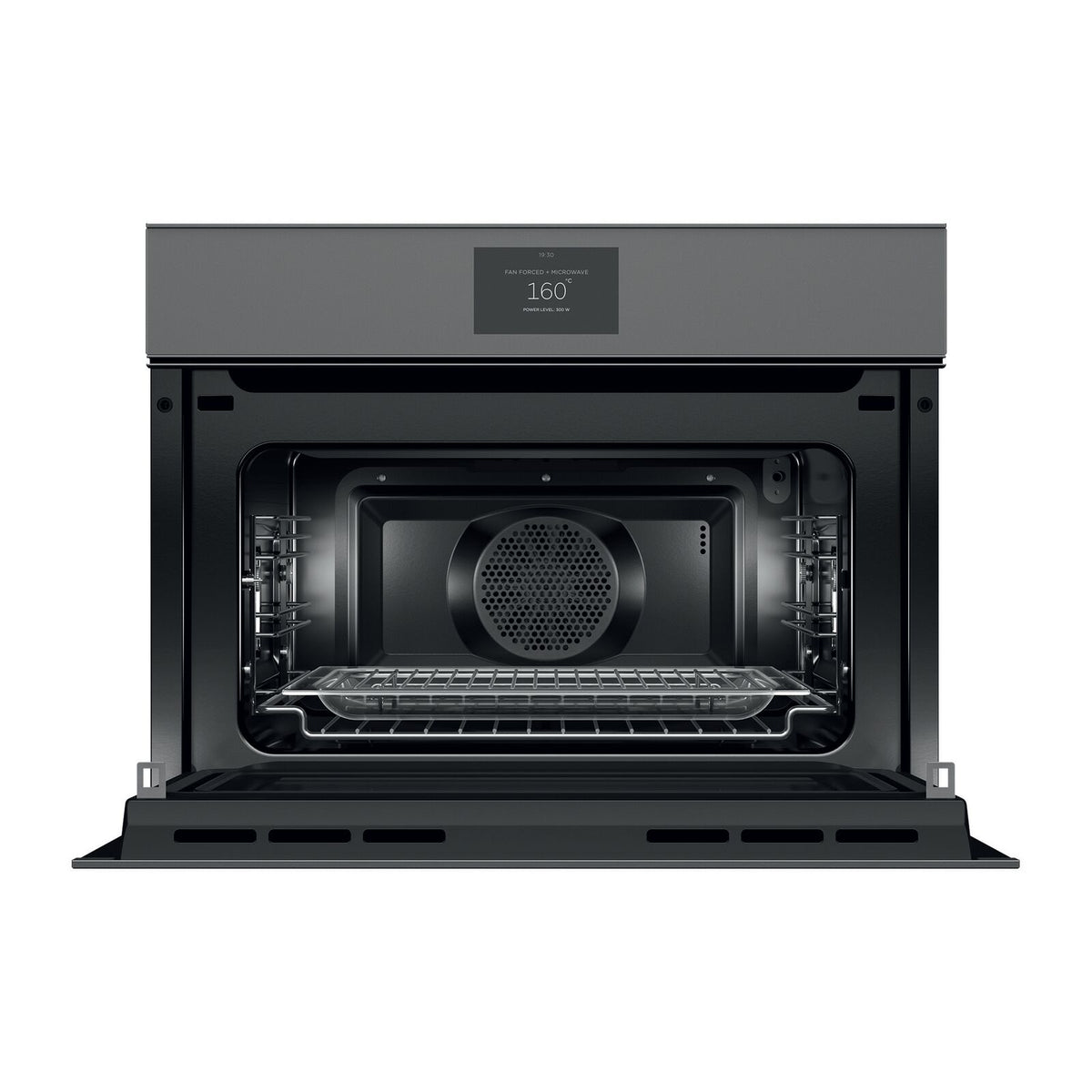 Fisher & Paykel OM60NMTNG1 yhdistelmäuuni harmaa