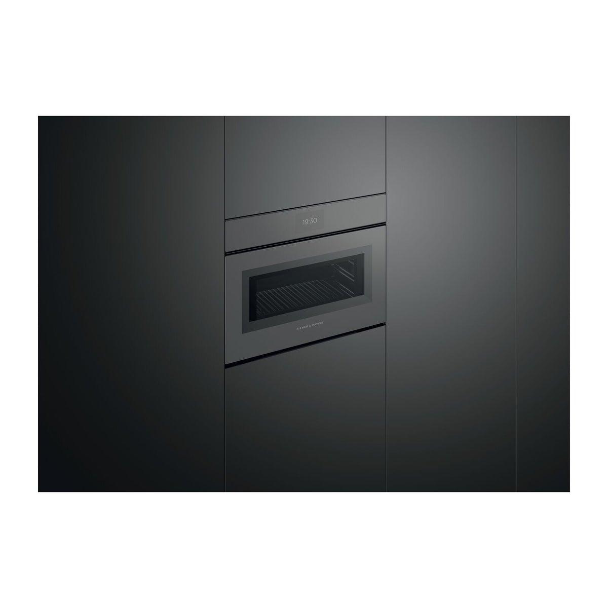 Fisher & Paykel OM60NMTNG1 yhdistelmäuuni harmaa