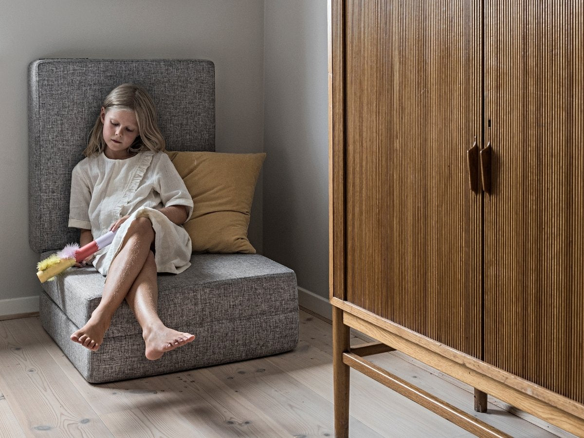 Vom Pouf zum Gästebett in Sekunden