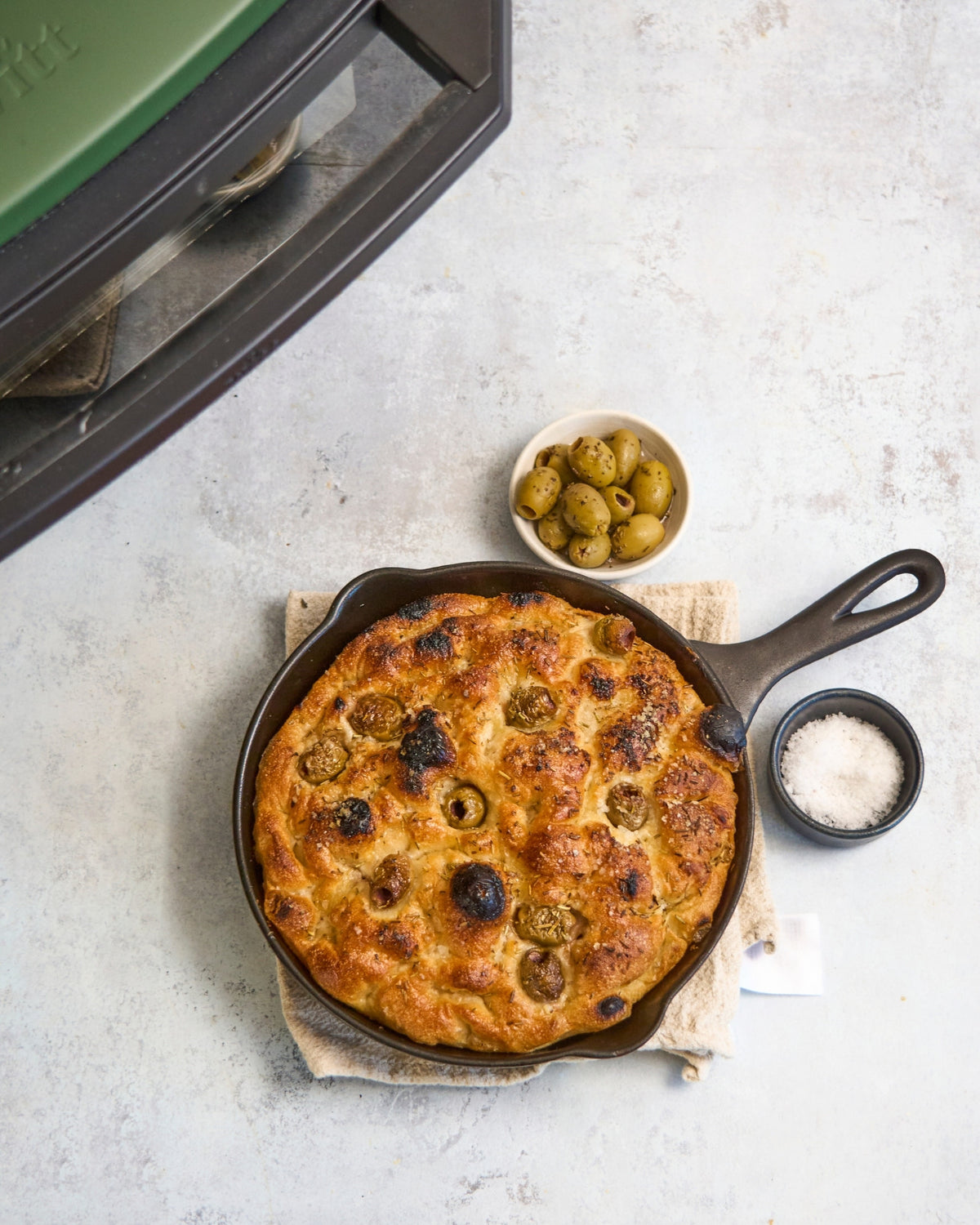 Focaccia pizzauunissa